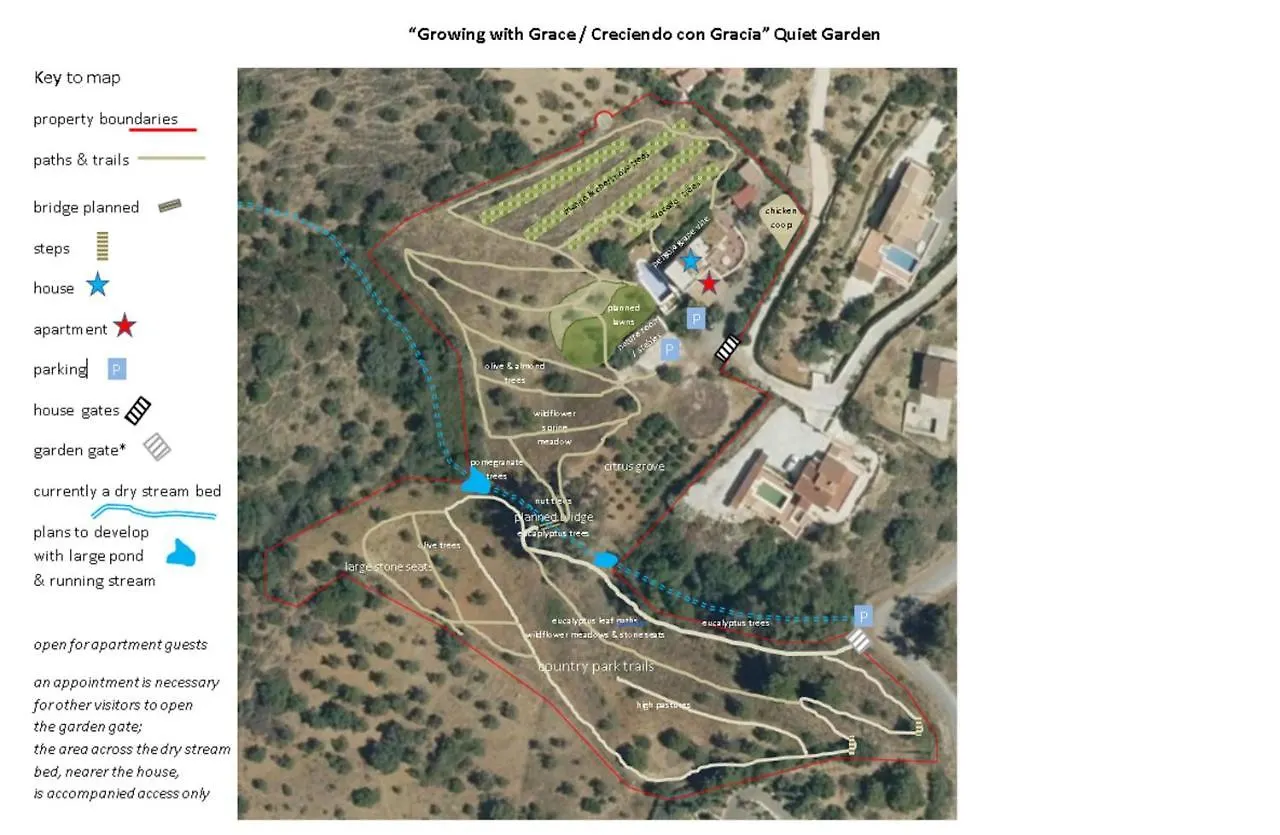 Garden Apartment, Cortijo Fruitful Hills Coín Daire